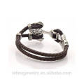 Special Fashion Anchor Design Leather Bracelet